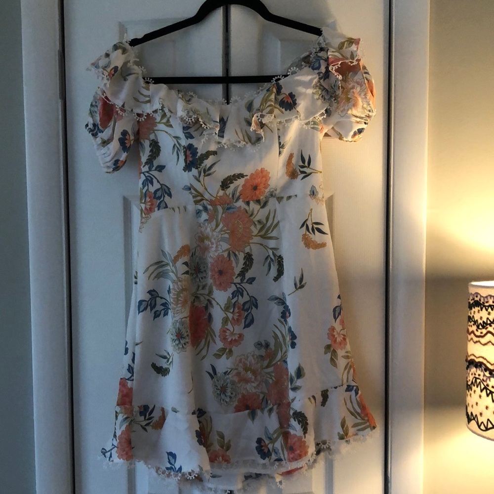 Red Dress Boutique Off-Shoulder Mini Dress